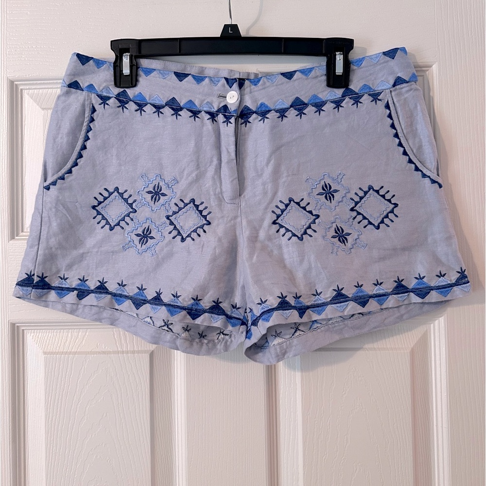 Union of angels embroidered short